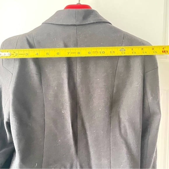 URBAN BEHAVIOR BLACK SHOULDER PADS BLAZER SIZE S - Picture 8 of 10